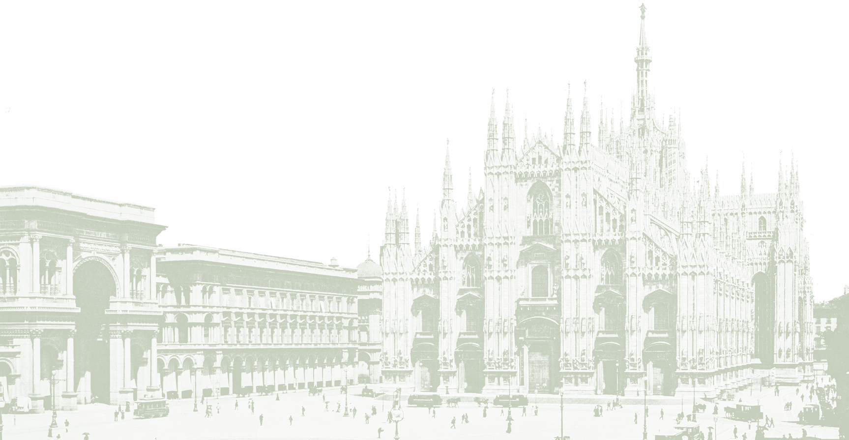 A picture of the Milan dome
